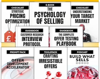 The Sales Psychology Resource Bundle: E‑Book, Guides, Prompt Pack, Toolstack and Podcast for Entrepreneurs