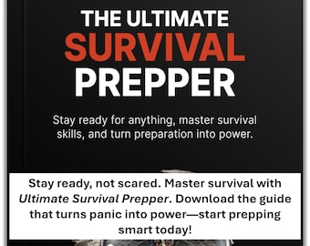 E-book Ultimate Survival Prepper: Przewodnik po przygotowaniach na sytuacje awaryjne (do pobrania w formacie PDF)