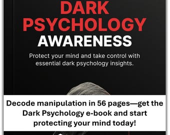 Dark Psychology Awareness – Digital Guide to Boundaries, Influence, & Psychological Protection