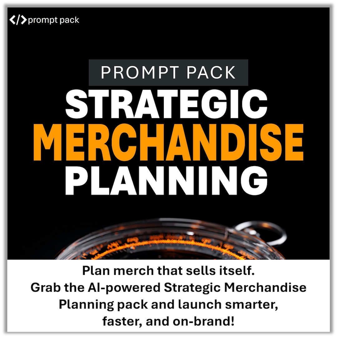 Target Merchandise Plan Strategic Merchandise Planning Prompt Pack PDF • 20‑page Guide for ...