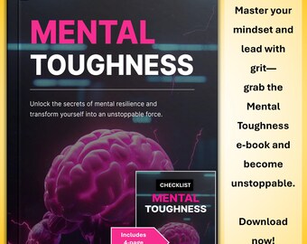 Mental Toughness E-Book and Checklist for Entrepreneurs – Resilience, Stress Management, and Mindset Strategies PDF