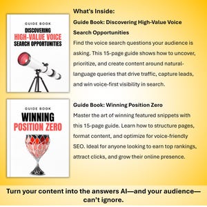 AEO (Answer Engine Optimization) Bundle: E-Book, Checklist, Guide, Audio & Tools image 6