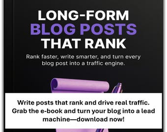 Guía SEO para entradas de blog extensas (PDF)
