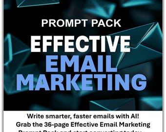 AI Email Marketing Prompts – 36-Page Guide (PDF File)