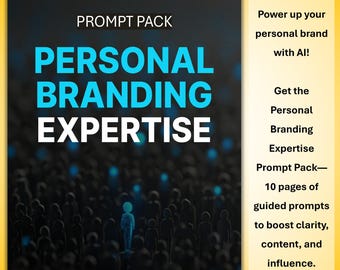 AI Personal Branding Prompt Pack – Thought Leadership Guide (PDF)