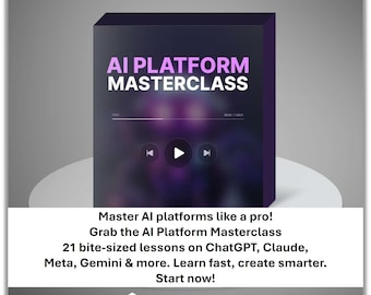 AI プラットフォーム マスタークラス: ChatGPT、Gemini、Claude、Meta AI、Perplexity (ビデオ コース)