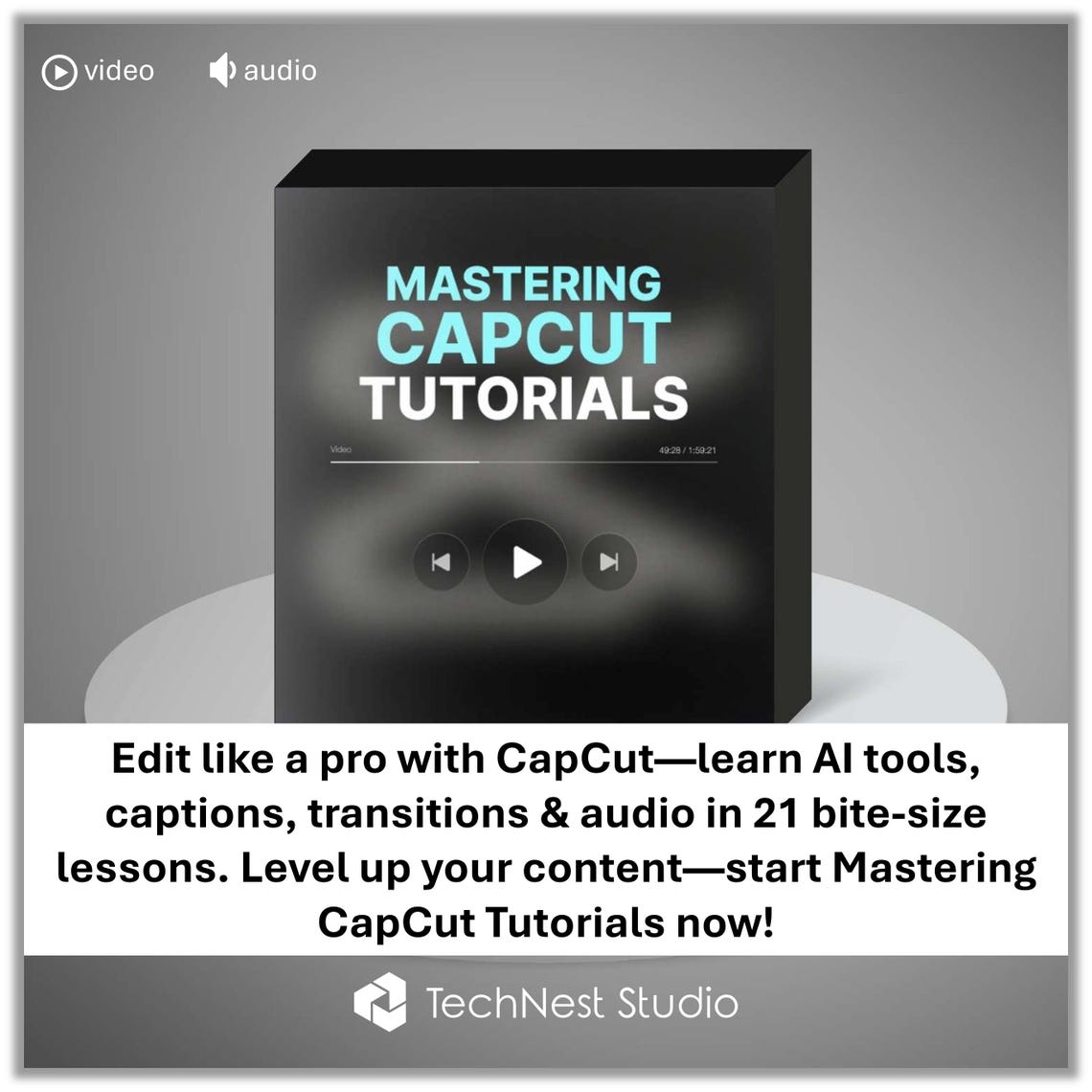 Capcut Tutorials: AI Video Editing Course (audio & Video) - Etsy