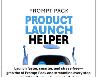 Pack d'invites d'aide au lancement de produit pour les entrepreneurs, les créateurs, les spécialistes du marketing – PDF de 44 pages