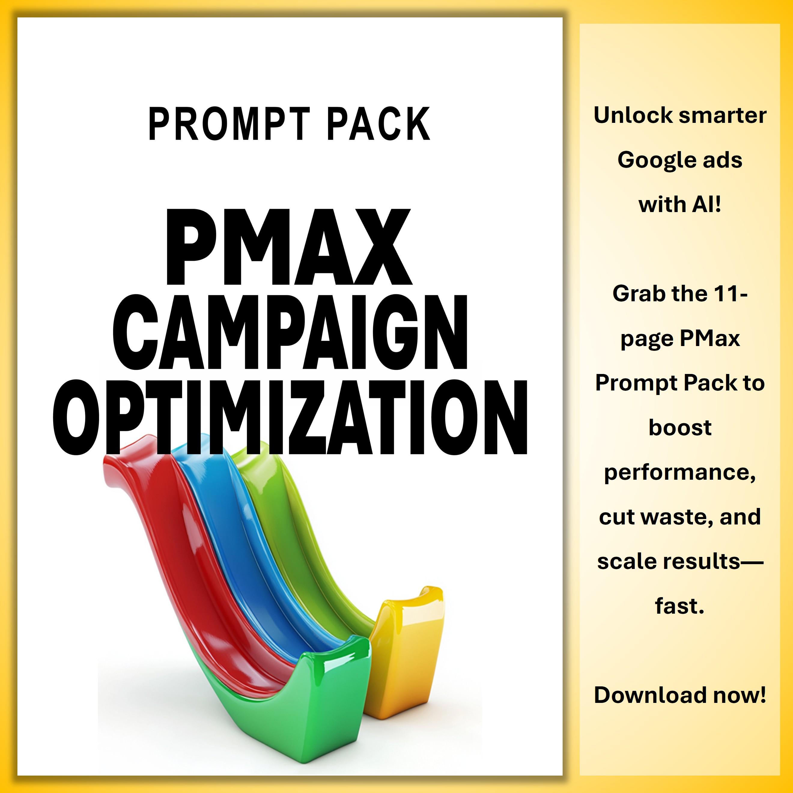 Pmax Campaign Optimization Prompt Pack - Ai-driven Marketing (PDF ...