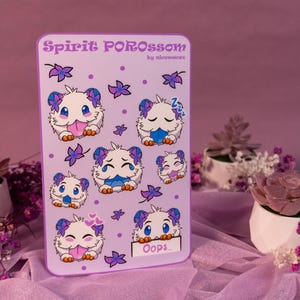 Spirit POROssom Sticker Sheet