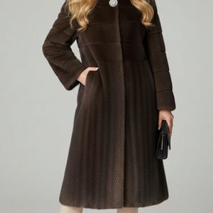 Sheared Mink Coat - Etsy