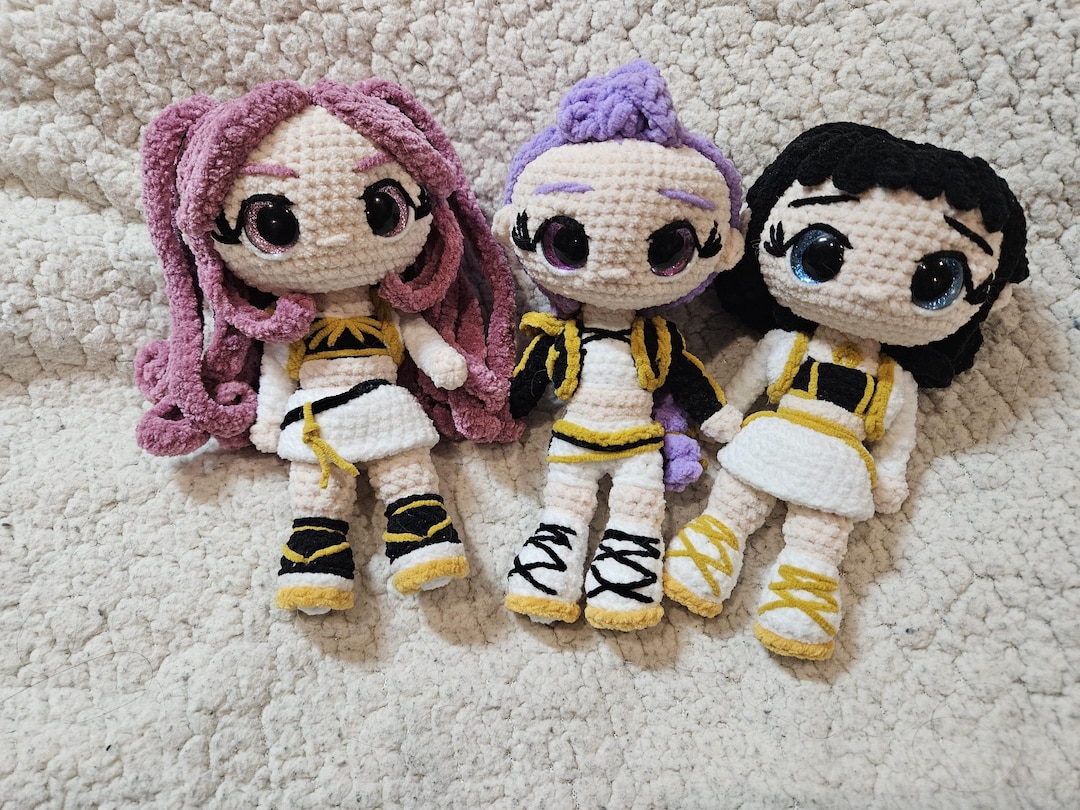 Huntr/x Kpop Demon Hunter Girls: Rumi, Mira, and Zoey - Etsy
