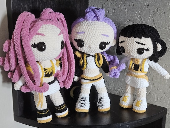 Huntr/x Kpop Demon Hunter Girls: Rumi, Mira, and Zoey - Etsy