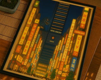 Shinjuku Godzilla-affisch: Väggkonst i Japan, Tokyo