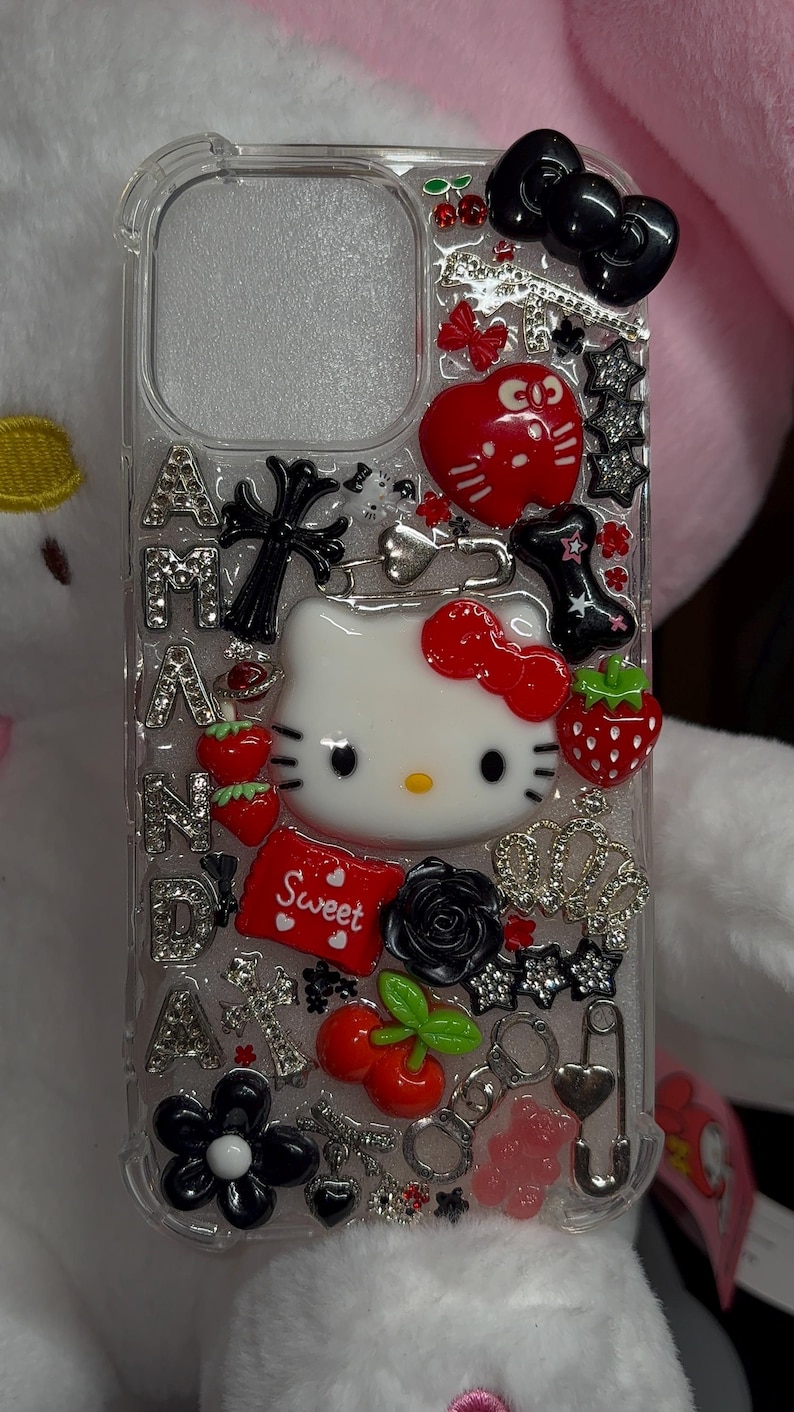 Hello kitty Custom junk phone case image 9