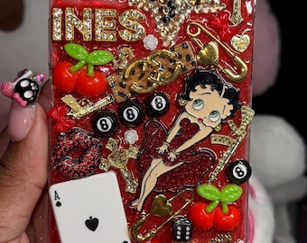 custom Betty boop junk phone case