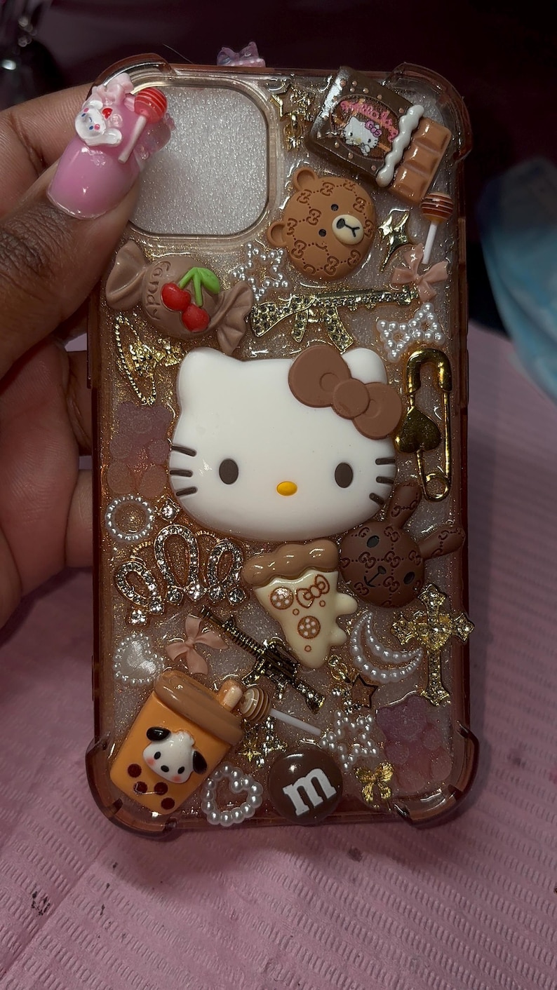 Hello kitty Custom junk phone case image 8