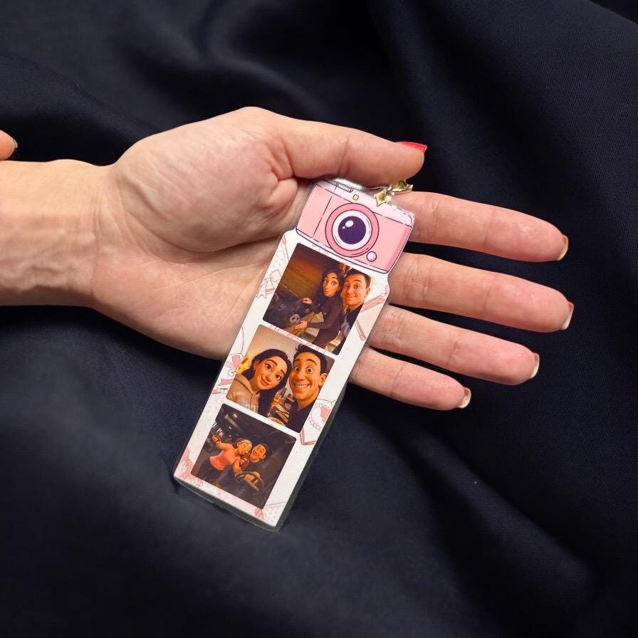 Personalized Photo Keychain, Custom Picture Keepsake - Etsy