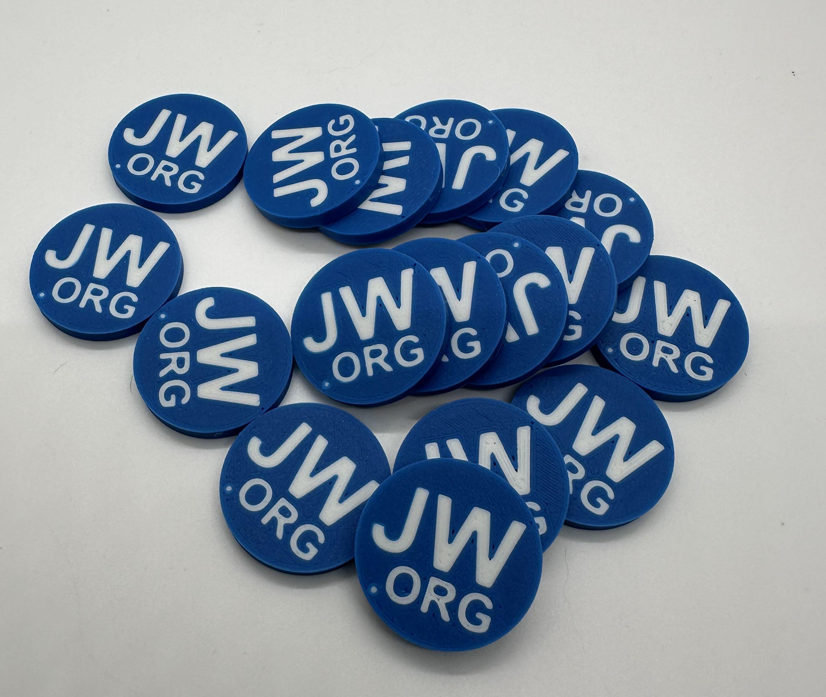 Pioneer Gift JW.org NFC Ministry Tags – 3D Printed, Preloaded Video Link for Easy Sharing