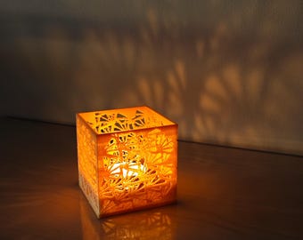 3D Printed Tealight Candle Holder – Concha-Inspired Design