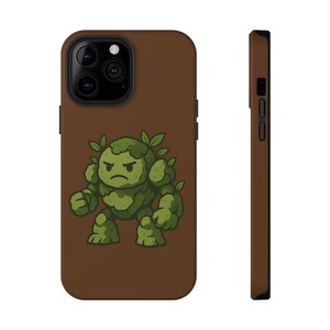 Funda de teléfono inspirada en la naturaleza, ecológica, con personajes de dibujos animados, ideal para amantes de la naturaleza y resistente a impactos.