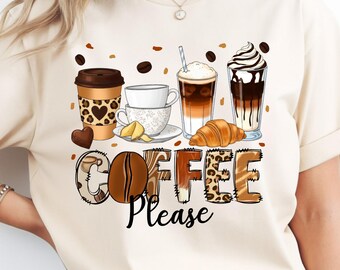 Café léopard PNG, café glacé PNG, amateur de café png, caféine png, tasse à café tendance PNG, drôle de café png, téléchargement par sublimation