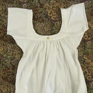 Chemise with Sleeves and Gussets - historic full slip - prairie, trek, Victorian
