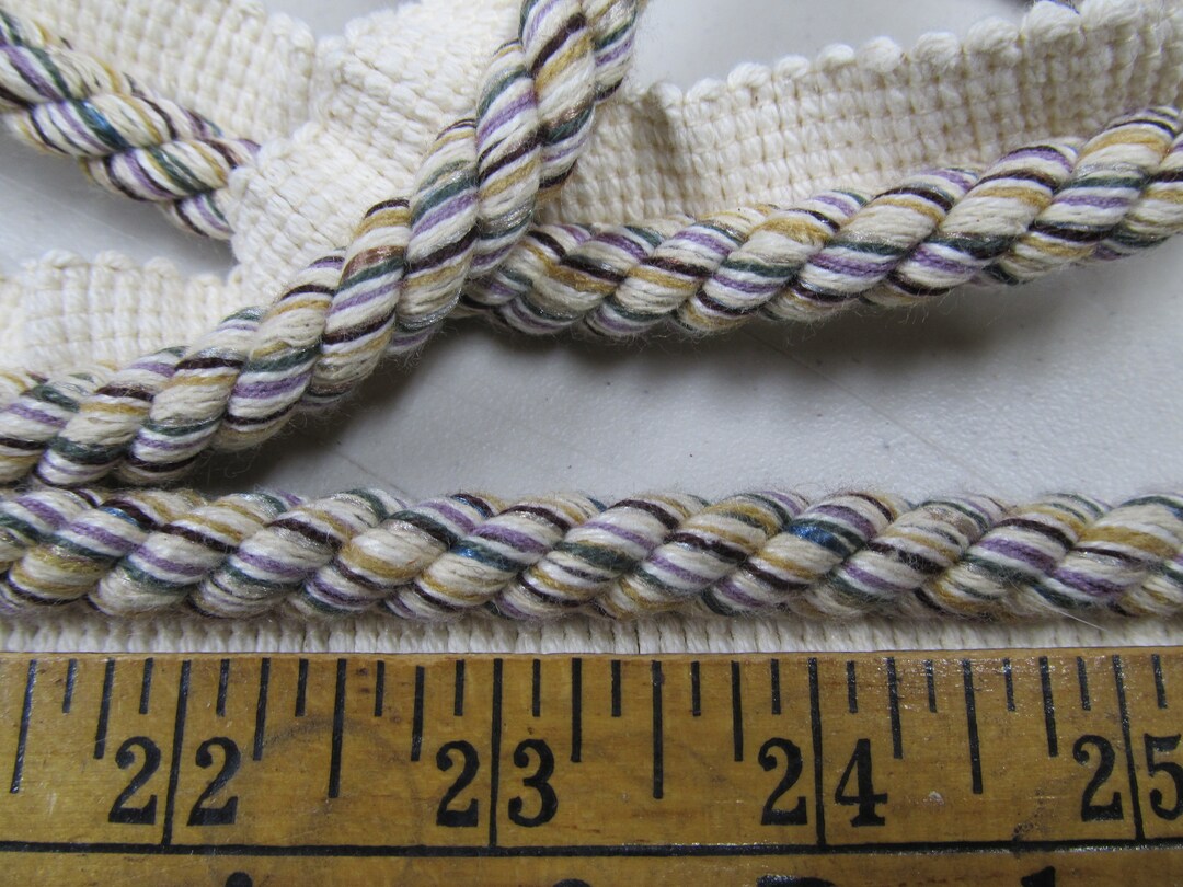 3 Yards 1/2 Inch Lip Cording for Sewing Upholstery Crafts or Etsy
