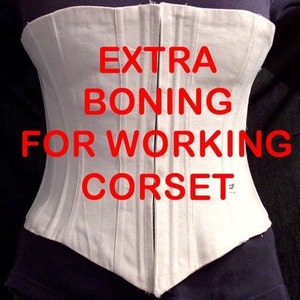 Extra Boning for Working Corset Styles - 1 Set of 2 Bones