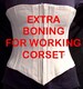 Extra Boning for Working Corset Styles - 1 Set of 2 Bones 