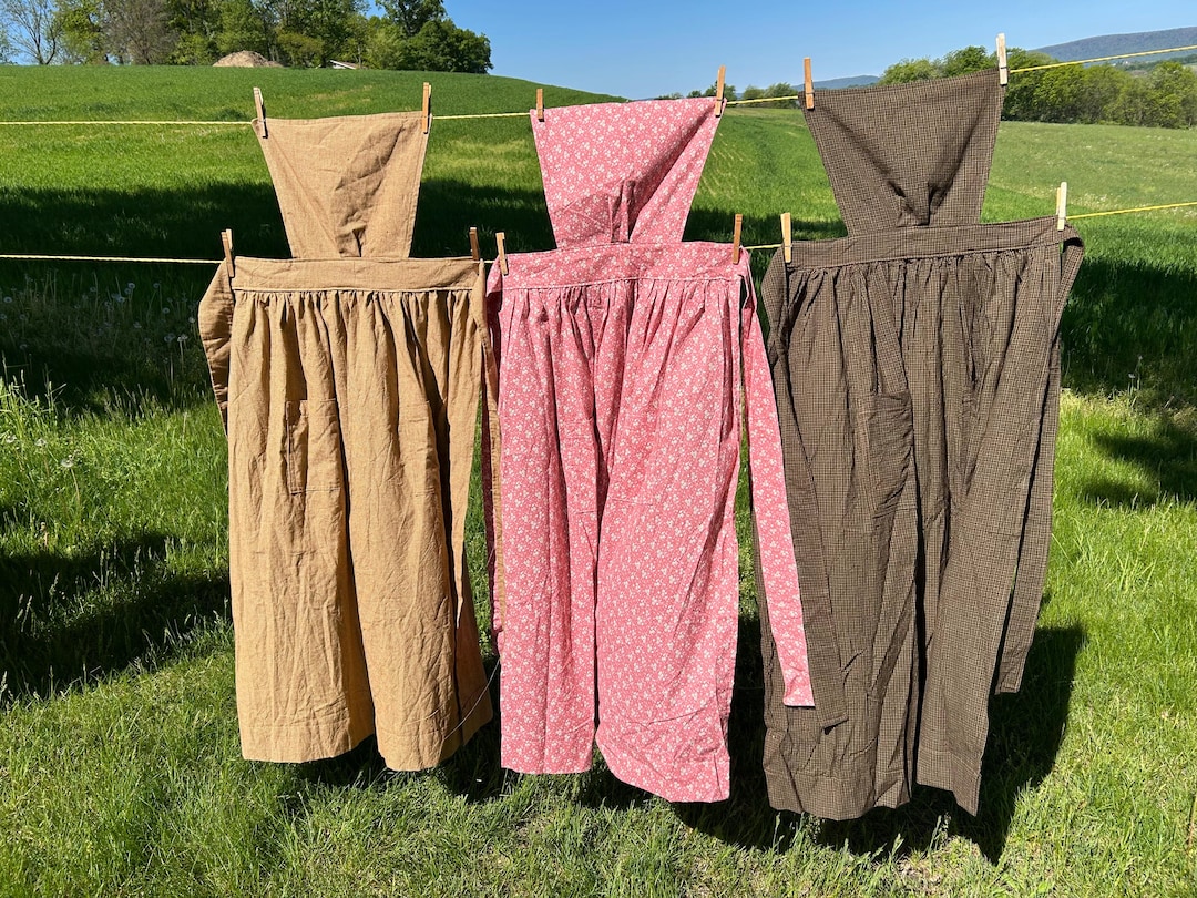 Pinner Apron With 2 Pockets - Your Choice of Fabric - Pins Available ...