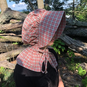 Bonnet avec cache-cou - Historiquement exact - reconstitution historique - prairie, coloniale, guerre civile, Far West, randonnée, ancien