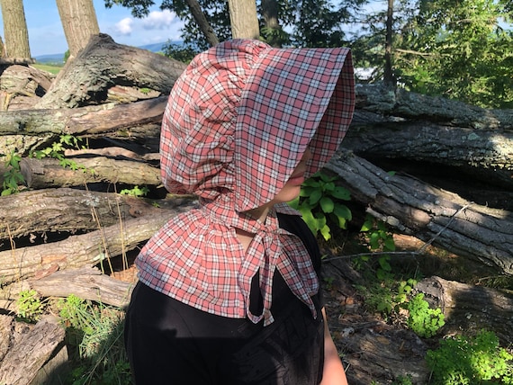 Bonnet With Neck Shade - Historically Accurate - Historic
