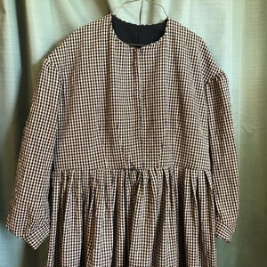 Bust 48&quot; Waist 42&quot; Camp/work dress Civil War era reenacting, Victorian, trek, prairie, frontier, historic, pioneer, old fashioned