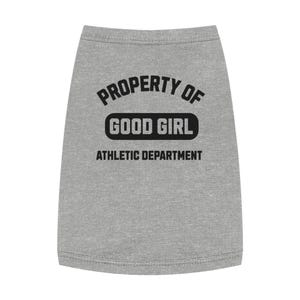 funny dog shirt, good girl pet tee, dog shirt, dog mom gift shirt, varsity dog tee, athletic department dog shirt, cute pet apparel