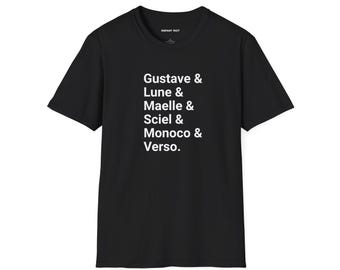 Clair Obscur: Expedition 33 Party Lineup T-Shirt