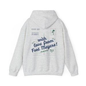 Fort Meyers Postkarte | College Merch | ästhetik Game Day Merch | Trendiges Sweatshirt