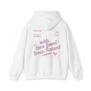 Boca Raton Postkarten-Sweatshirt | Trendy Ästhetisches College Merch | Spieltag Shirt | Schicke College Kleidung