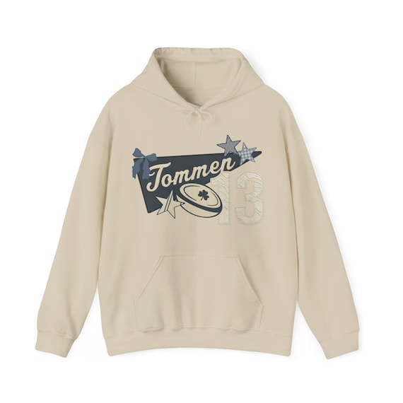Tommen 13 Pennant Hoodie | 13 Bookish Merch | Tommen Crewneck | Bookish Gift | Book Merch