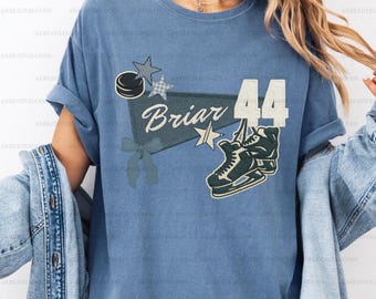 Briar 44 Patch Tee | Hockey Romance Shirt | Bookish Goods | Bookish Merch