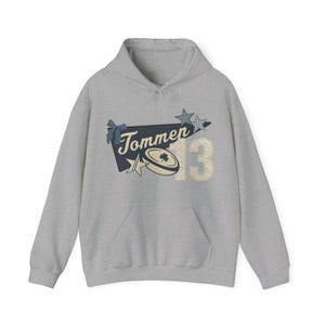 Tommen 13 Pennant Hoodie | 13 Bookish Merch | Tommen Crewneck | Bookish Gift | Book Merch image 2