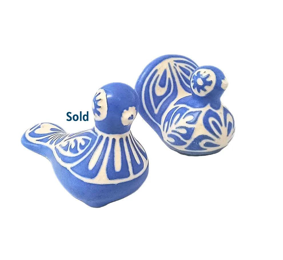 pablo ZABAL 陶芸家　作家　ブルー　ロバ　海外　オブジェ　セット Pablo Zabal Chile | eBay