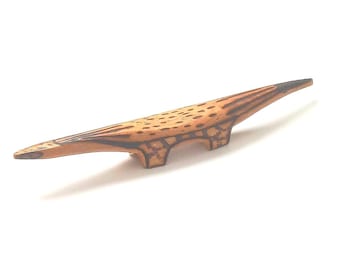 ヴィンテージ オーストラリア アボリジニ カンガルー 木製 民芸品 動物
