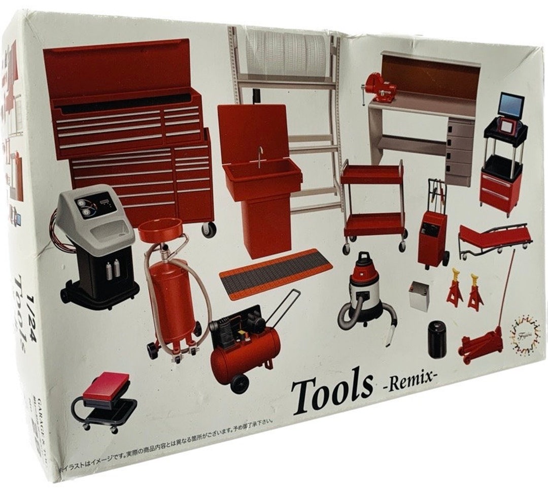 1/24 Car Garage Tool Building Kit/ Garage Diorama Parts/new Etsy Canada