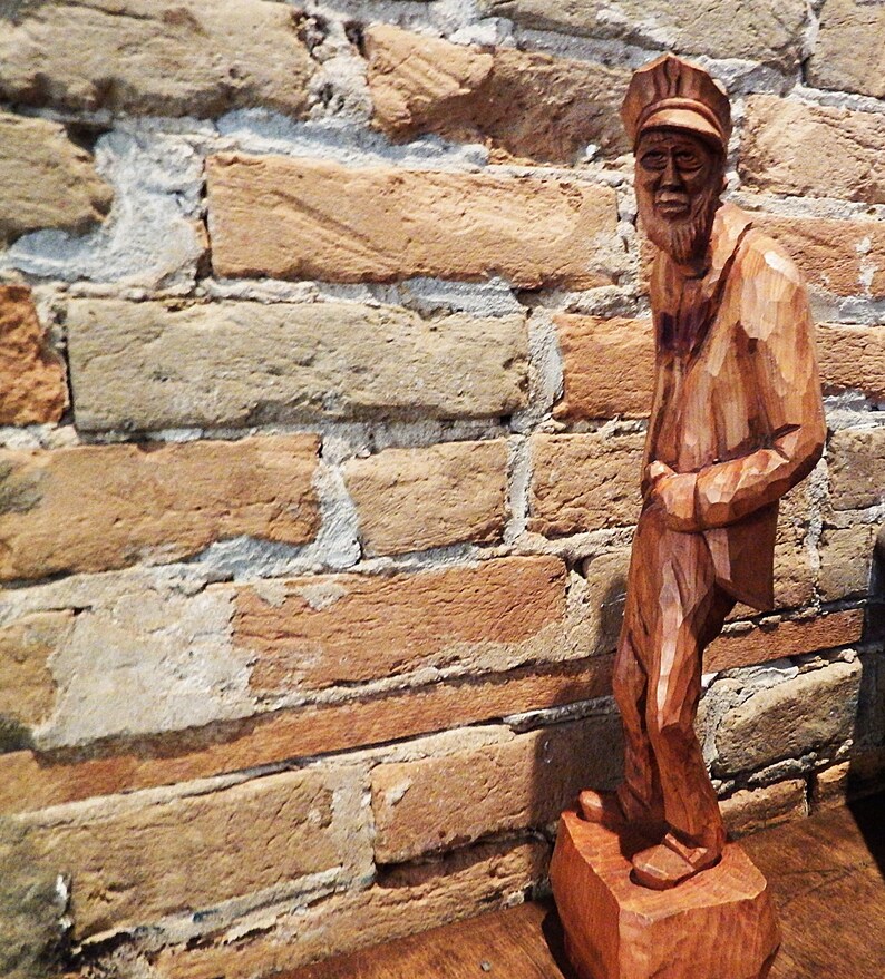Vintage Quebec Wood Carving by / Traditional Quebec Etsy