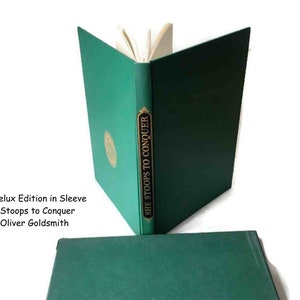 She Stoops to Conquer by Oliver Goldsmith/ 1964 Deluxe Collectors Edition in Slipcase/  Pristine/ Free Shipping