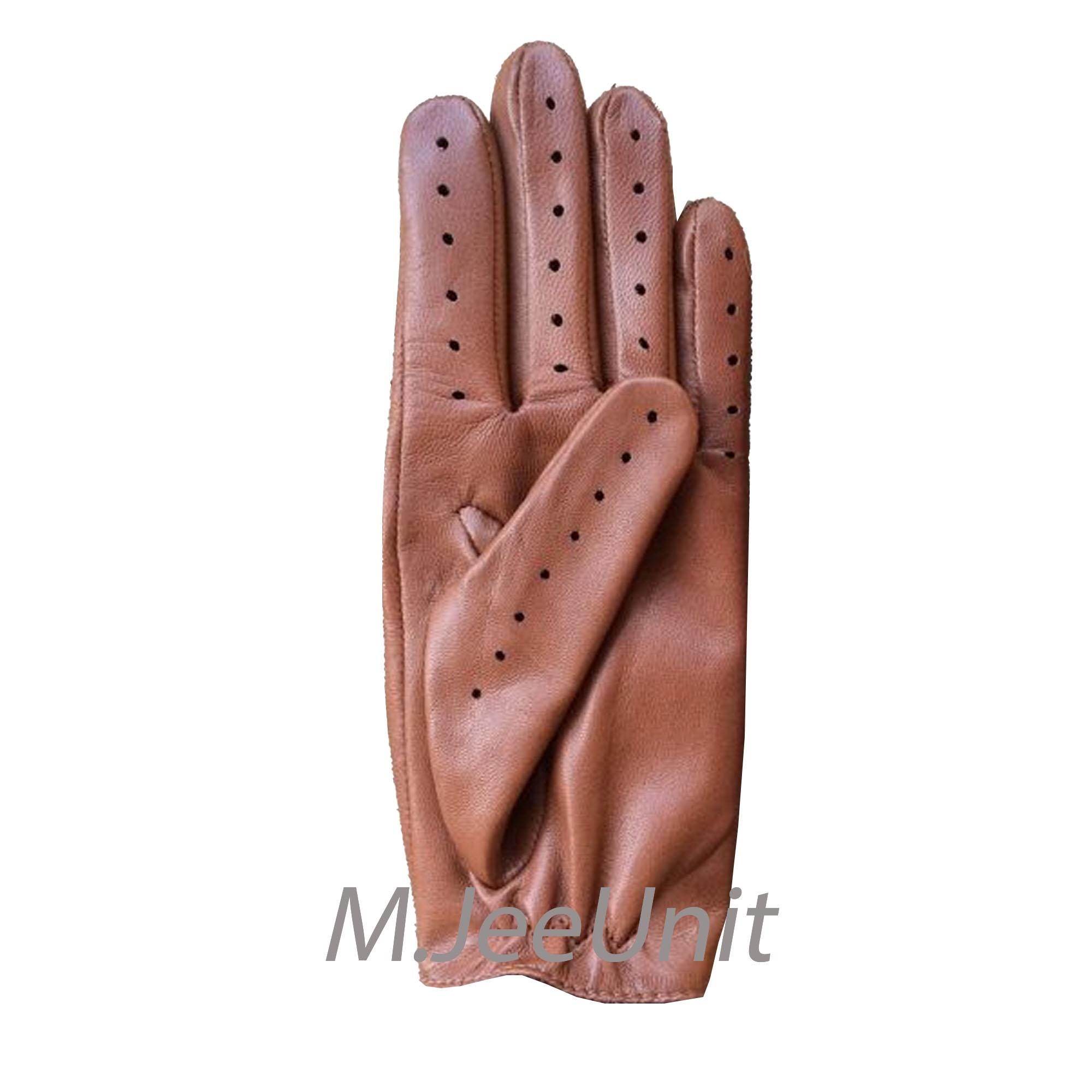 Mode stilvolle Handschuhe | Autofahren schwarze Handschuhe | Zahnrad aus  braunem Leder - Etsy sterreich