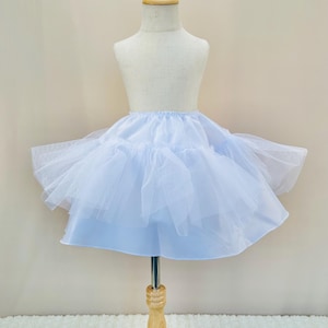 White Custom Handmade Petticoat Knee Length Ankle Length Tea Length Dress Accessory Ball Gown Bridesmaids Flower Girl Dress Undergarment