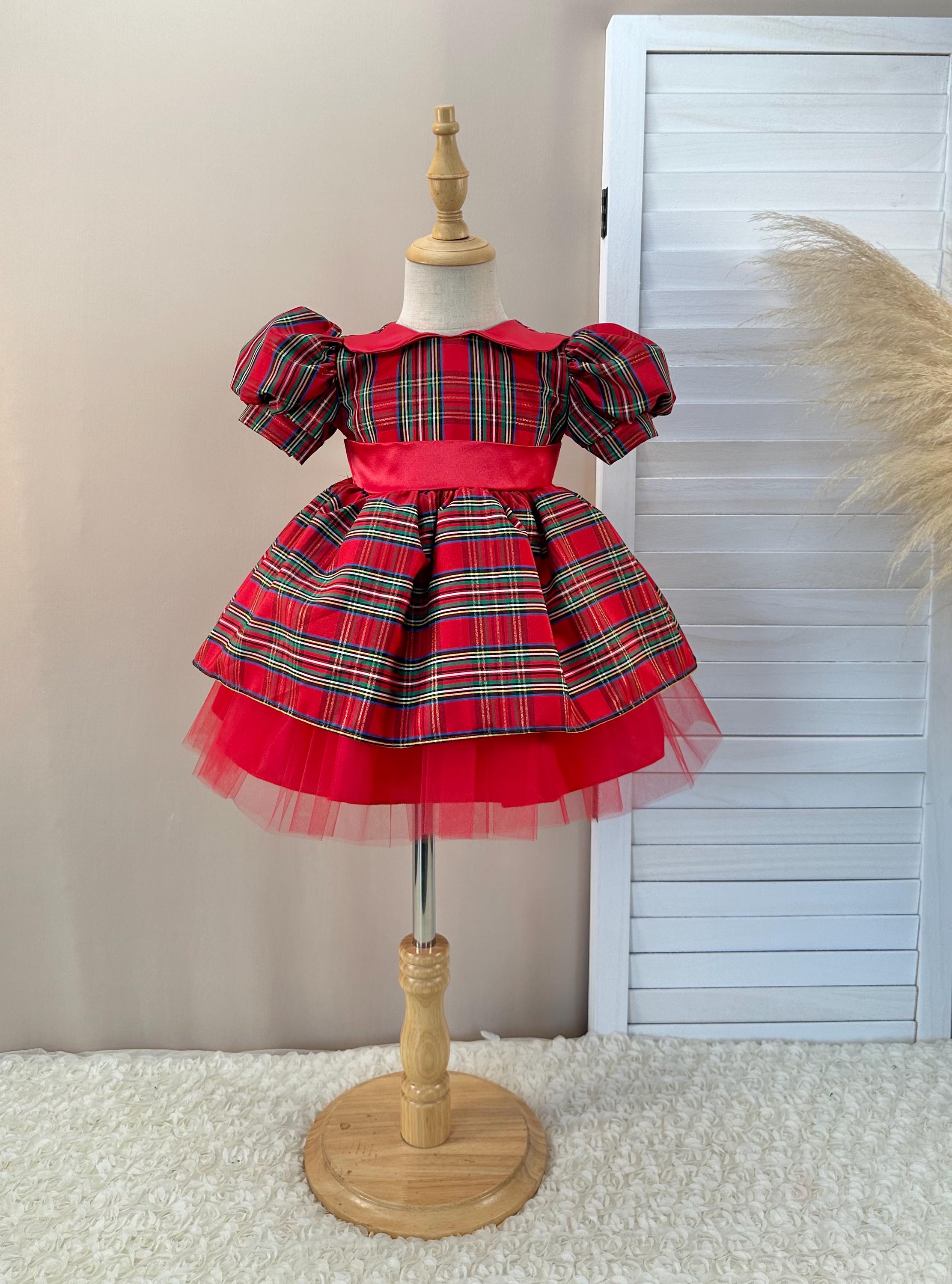 Cute Christmas Princess Dress Tartan Dresses Amazon Toddler Princess Dress  Little Girl Dress Up Toddler Kids