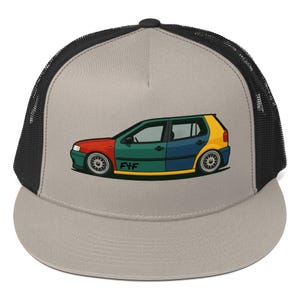 VW Polo Harlequin Snapback Hat – F4F Edition